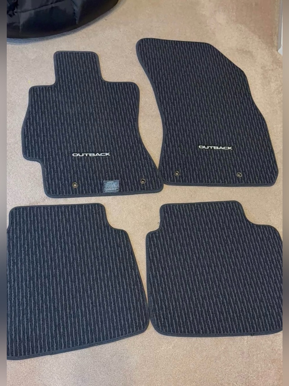 NWT OEM Subaru Outback Carpet Floor Mats 2015-19